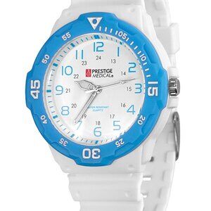 NEW! Prestige Medical Nurse Two-Tone Sports Watch Blue & White